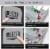 Kitcheniva 4-Digit Combination Key Lock Security Box Perspective: top