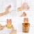 Kitcheniva Wall Mounted Toothbrush Holder Cup Perspective: top