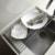 Grand Fusion Over the Sink Stainless Steel Dish Drying Rack Perspective: top