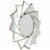 Pinwheel Circular Mirror Perspective: top