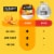 Airborne Immune Support Zesty Orange Effervescent Tablets Perspective: top