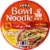 Paldo Hot & Spicy Noodle Bowl Perspective: top