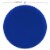 Light Blue Flat Round Disposable Plastic Dinnerware Value Set (120 Sets) Perspective: top