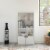 Basicwise 47 Inches Multi Purpose White 3 Tier Open Book Shelf And Bookcases Perspective: top