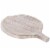 Vintiquewise QI003841 1 x 15.75 x 11 in. Wooden Leaf Shape Serving Tray Display Platter, Beig Perspective: top