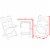 Costway 3 PCS Folding Bistro Table Chairs Set Garden Backyard Patio Furniture Black Perspective: top