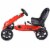 Costway Xmas Gift Go Kart Kids Ride On Car Pedal Powered Car 4 Wheel Racer Toy Stealth Outdoo Perspective: top
