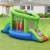 Inflatable Snail Bounce House Dual Slide Basketball Game Without Blower Perspective: top