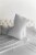 CGK Linens 6 Piece Microfiber Solid Sheet Set - Full - Light Grey Perspective: top