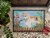 Carolines Treasures CK1217MAT Siberian Husky Spring Doormat 18x27 Perspective: top