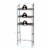 3-Tier Bathroom Spacesaver Storage Rack Perspective: top