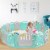 18-Panel Kids Safe Playpen Baby Activity Center Playard Home Perspective: top