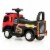 Gymax Kids 6V Ride On Fire Truck Fire Engine Battery Powered w/ Siren Perspective: top