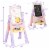 Gymax Height Adjustable Kids Easel Double Sided Art Easel Purple Home Perspective: top