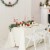 10 PCS 90'' x 156'' Rectangle Polyester Tablecloth For Home Wedding Restaurant Party Ivory Perspective: top