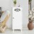 Bathroom Cabinet Free Standing Storage Side Table Organizer Adjustable Shelf Perspective: top