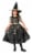 Seasons Youth Twilight Witch Costume - Black/Gold Perspective: top