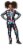 Seasons Youth Size 8-10 Rainbow Skeleton Costume Perspective: top