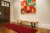 Feizy Rugs Deep/Bright Red Luna Hand Woven Marled Wool Runner Rug Perspective: top