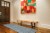 Feizy Rugs Dusty Blue Luna Hand Woven Marled Wool Runner Rug Perspective: top
