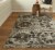 Feizy Rugs Sorel Contemporary Floral Mosaic Area Rug - Silver Mink/Cool Gray Perspective: top