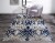 Feizy Rugs Estate/Ice Blue Milton Abstract Ikat Print Accent Rug Perspective: top