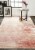 Feizy Rugs Pink Quartz Emory Handwoven Lustrous Viscose Accent Rug Perspective: top