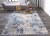 Feizy Rugs Cadiz Gradient Luster Accent Rug - Light Blue/Ivory Perspective: top
