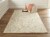 Feizy Belfort Modern Floral Paisley Area Rug - Latte Tan/Ivory Perspective: top