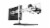 Dual Screen VESA and Tablet Workstation Perspective: top