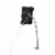 Quick-Release Security Gooseneck Car Mount for Tablets Perspective: top