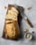 Izzio Artisan Bakery Take & Bake Roasted Garlic Bread Loaf Perspective: top