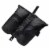 4 Pcs Weight Sand Bag Oxford with Grommet for Outdoor Easy Pop Up Canopy Tent Gazebo Black Perspective: top