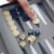 WE Games Magnetic Backgammon Set, Leatherette Case, Carrying Strap - Travel Size Perspective: top