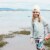 Hooded Long Sleeve Top With Frill Perspective: top