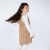 Herringbone Jumper With Pocket Brown Perspective: top