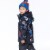 Two Piece Snowsuit Printed Hockey Players Black Perspective: top