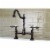 Kingston Brass KS1175TAL Tudor Bridge Kitchen Faucet, Oil Rubbed Bronze Perspective: top