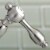 KS1438TAL Tudor Two-Handle Bathroom Faucet with Brass Pop-Up and Cover Plate, Brushed Nickel Perspective: top