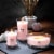 WoodWick® Coastal Sunset Jar Candle Perspective: top