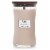 Woodwick® Vanilla & Sea Salt Large Hourglass Jar Candle Perspective: top