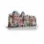 Wrebbit Urbania Collection Fire Station 3D Puzzle Perspective: top
