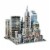 Wrebbit New York Collection Midtown East 3D Puzzle Perspective: top