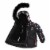Printed Unicorns Two Piece Snowsuit Black Perspective: top
