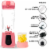BLENDi® PRO+ PORTABLE BLENDER (17.5OZ) PINK Perspective: top