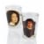 Outlander Collectibles Jamie and Claire Fraser Shot Glasses | Collectors Edition Perspective: top