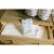 Willow Brook White Cotton Scented Sachets Perspective: top
