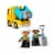 LEGO® Duplo® Truck & Tracked Excavator Building Set Perspective: top