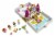 43193 LEGO® Disney Ariel Belle Cinderella and Tiana's Storybook Adventures Building Toy Perspective: top