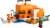 LEGO® Minecraft The Fox Lodge 21178 Perspective: top
